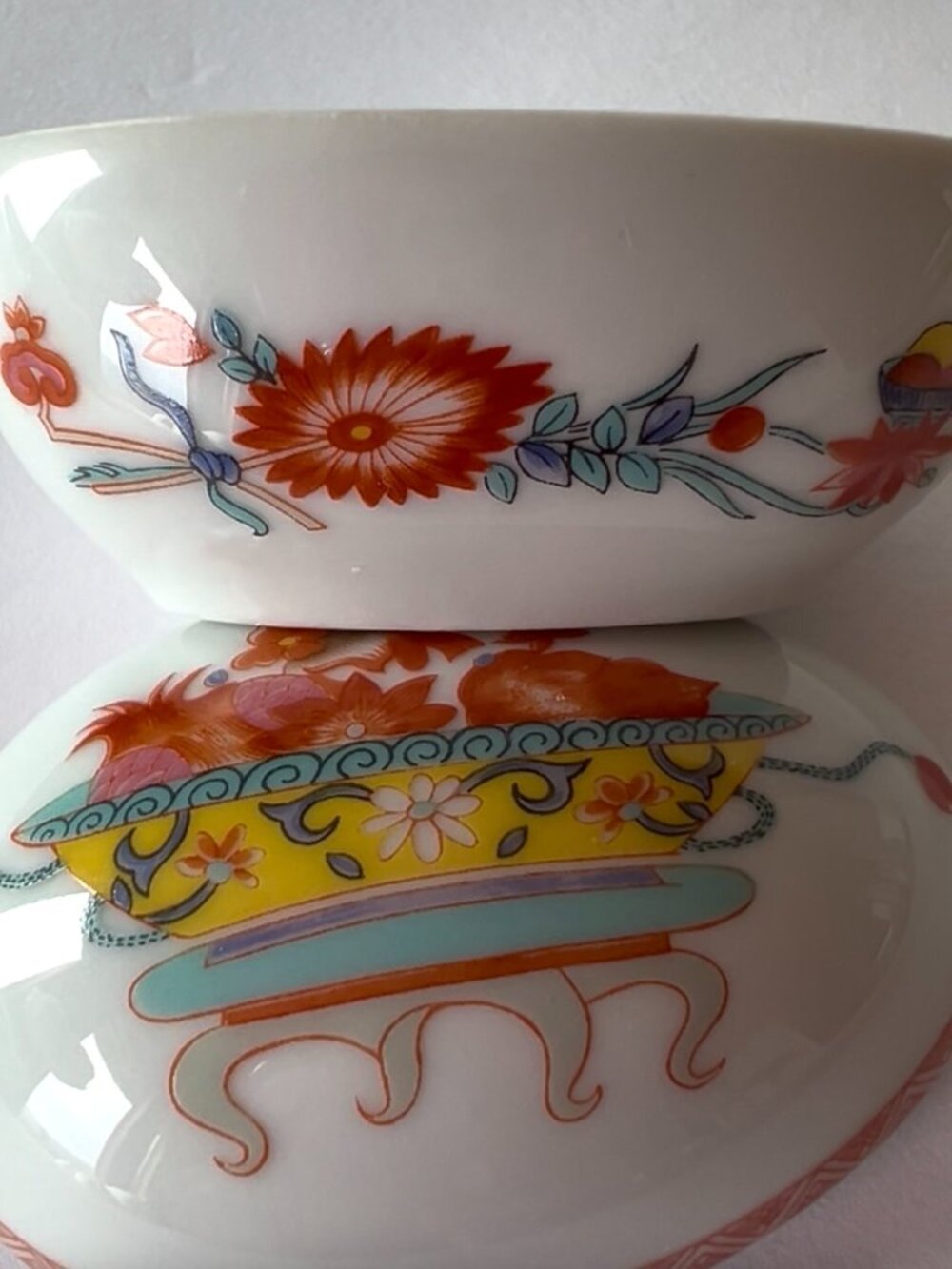 Bernardaud LIMOGES Porcelain Egg Trinket Box